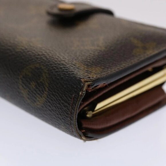 LOUIS VUITTON Monogram Porte Monnaie Billets Viennois Wallet M61663 Auth 46801 - Picture 8 of 16